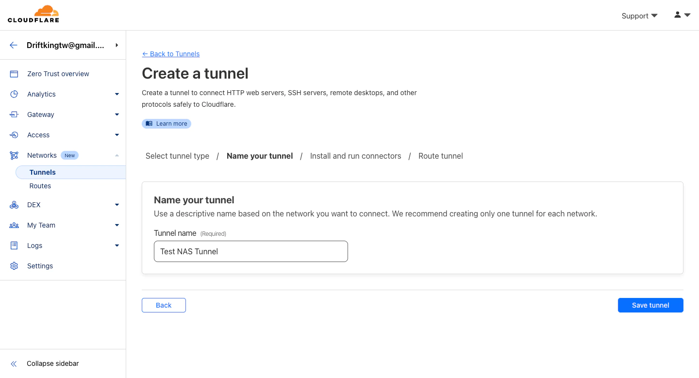 Tunnel Configuration