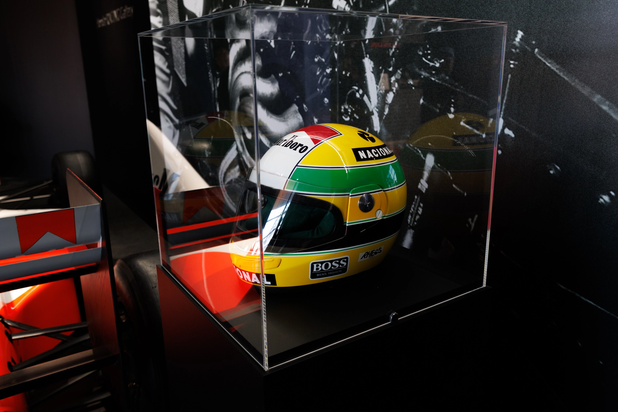 Senna's Helmet
